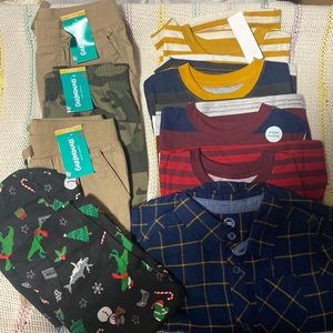 NWT Garanimals/Kidgets/Wondernation toddler boys bundle size 3T